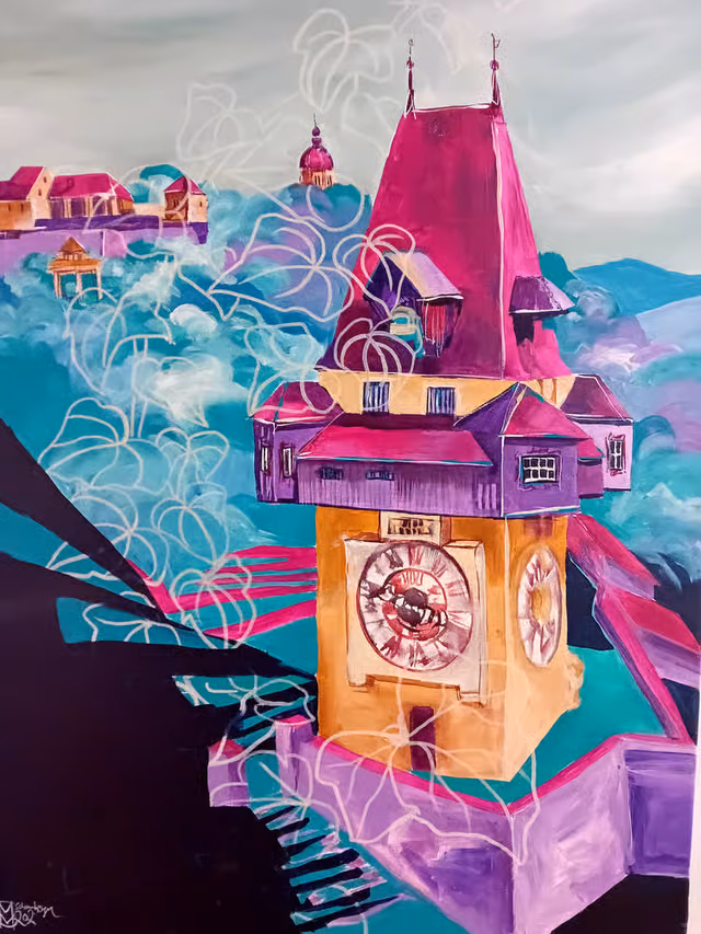 Uhrturm — Marlene Schaumberger