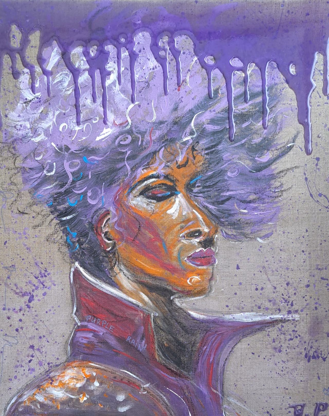 Purple 80ies — Doris Pirker