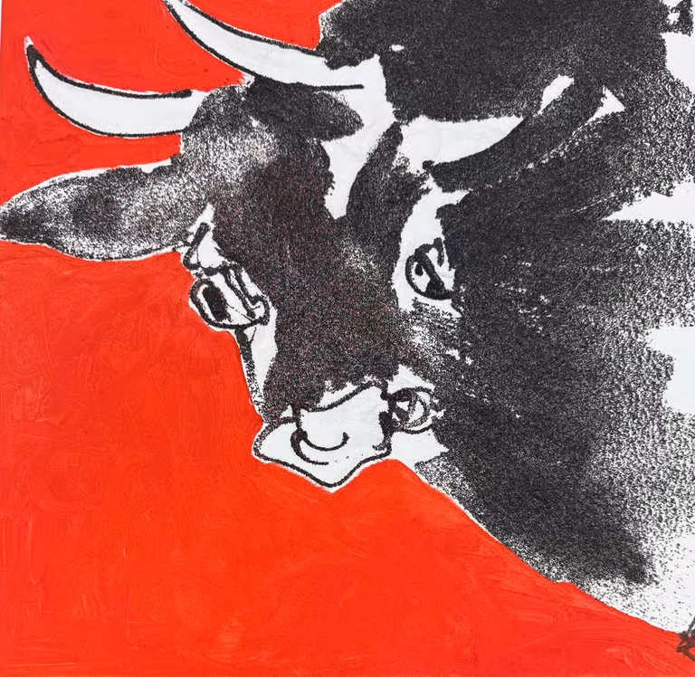 Stier in Ruhe — Kerstin Kager